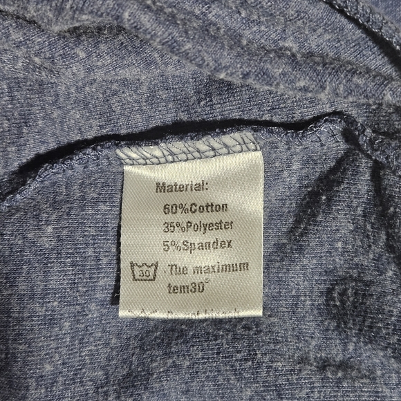 Casual Navy Long Sleeve Dress - Picture 6 of 6